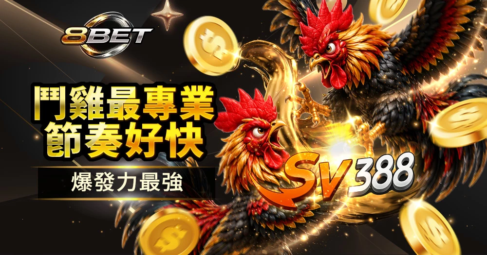 SV388遊戲商鬥雞玩法快爆分猛,畫面震撼